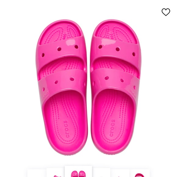 Crocs classic neon highlighter sandal - Picture 3 of 4